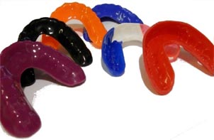 Custom made sport mouthguard in Townsville